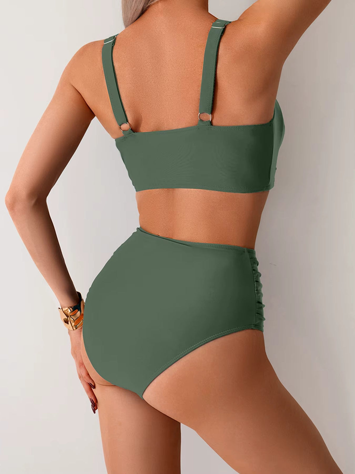 Women's High-Waisted Shaping Bikini