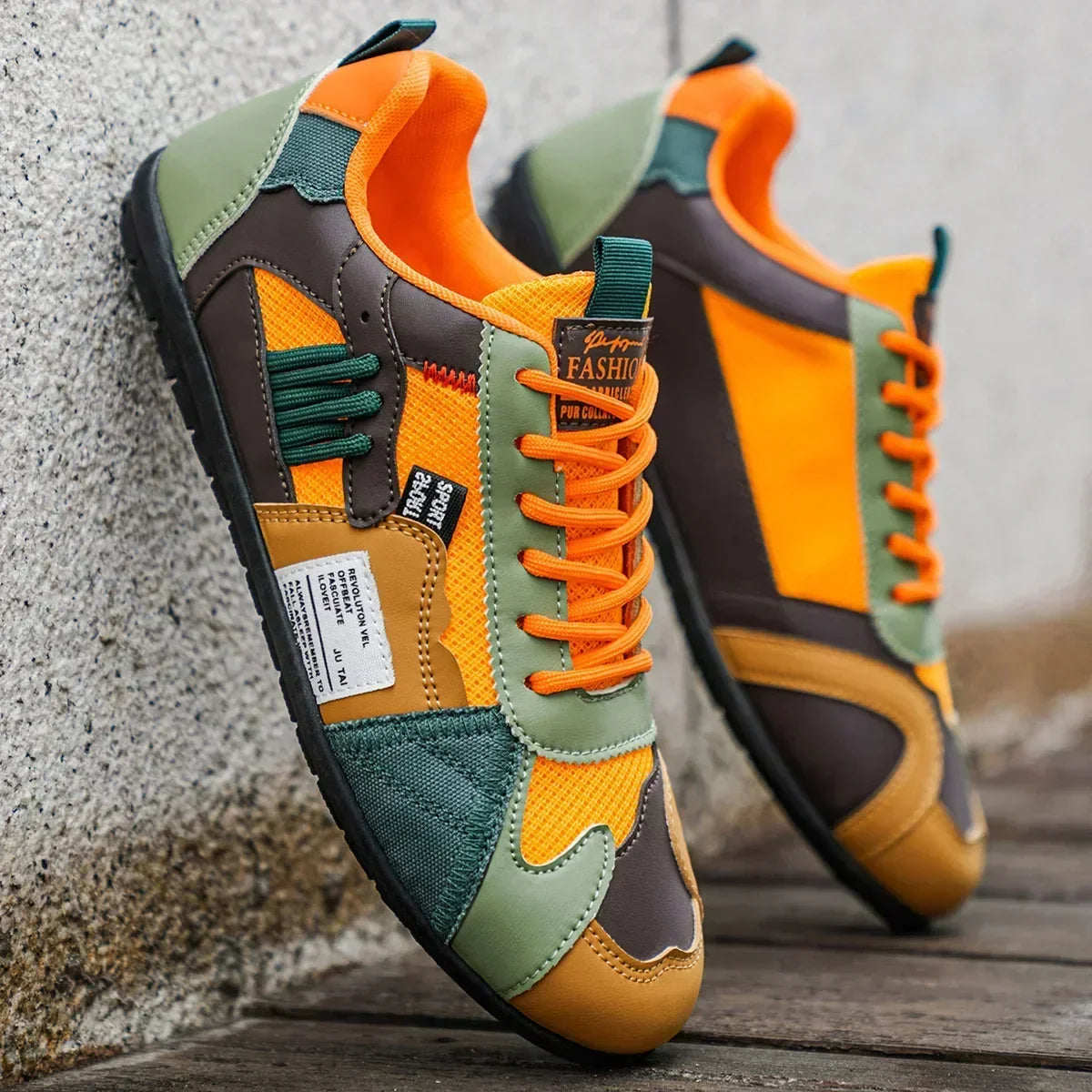 Men's Retro Multicolor Sneakers