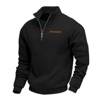 Men's Casual Fleece Sweatshirt - Black