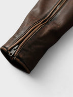 Men's Leather Jacket Fall Winter