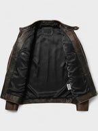 Men's Leather Jacket Fall Winter