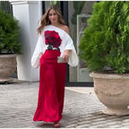 Women's Elegant Pink Fall Set