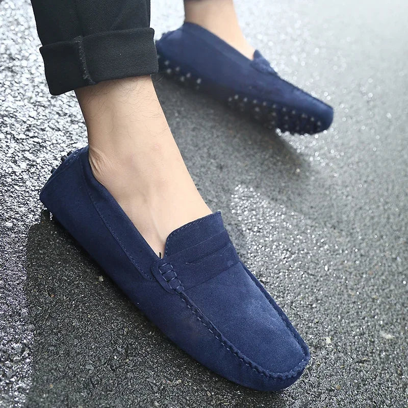 Men's Casual Suede Loafers