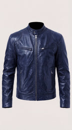 Men's Elegant Leather Jacket for Fall