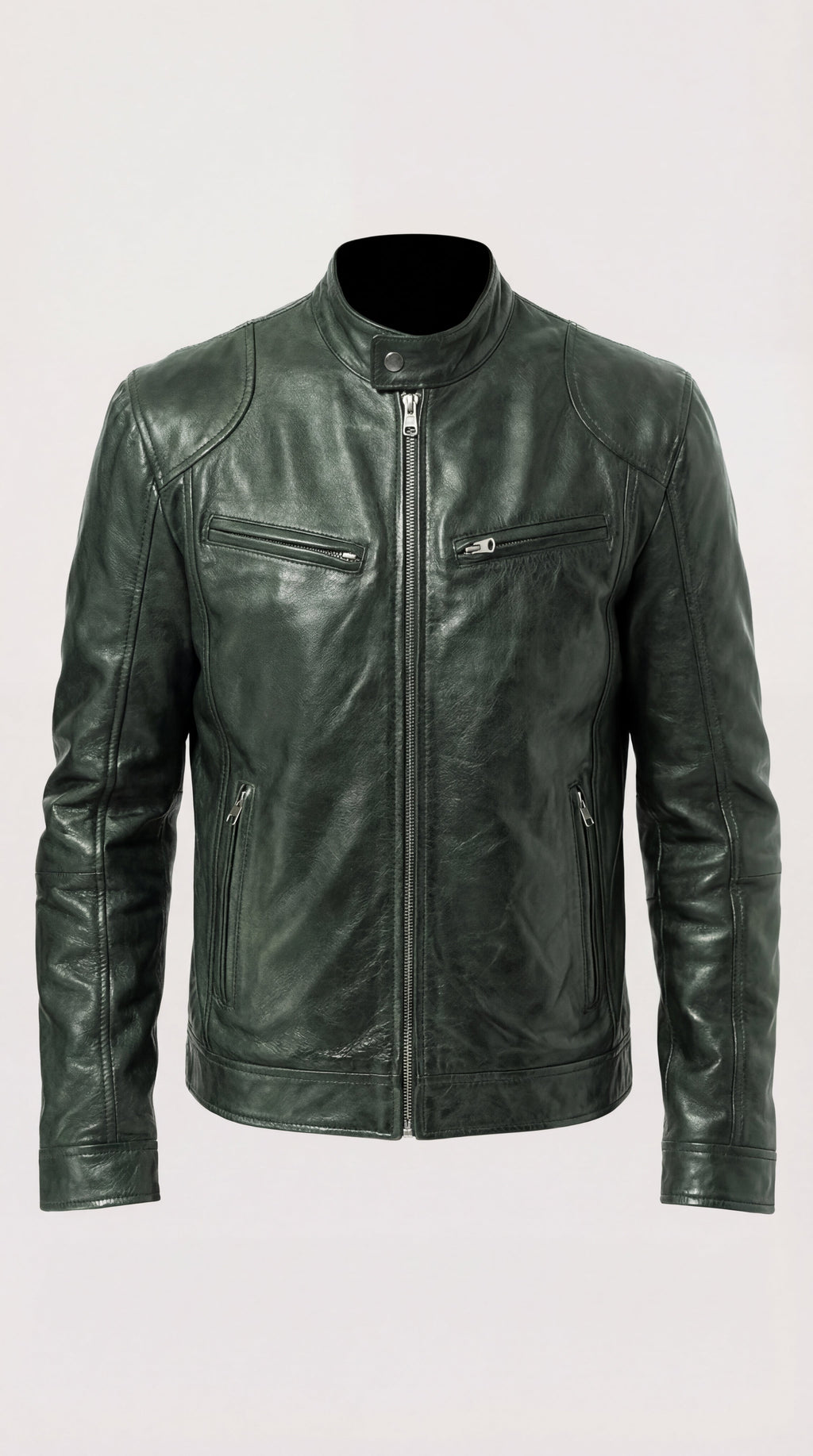Men's Elegant Leather Jacket for Fall