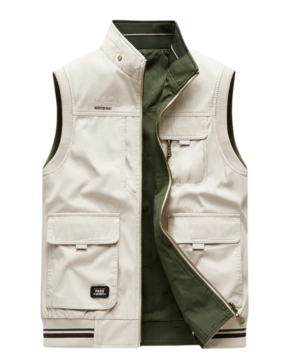 Men's Utility Vest with Pockets
