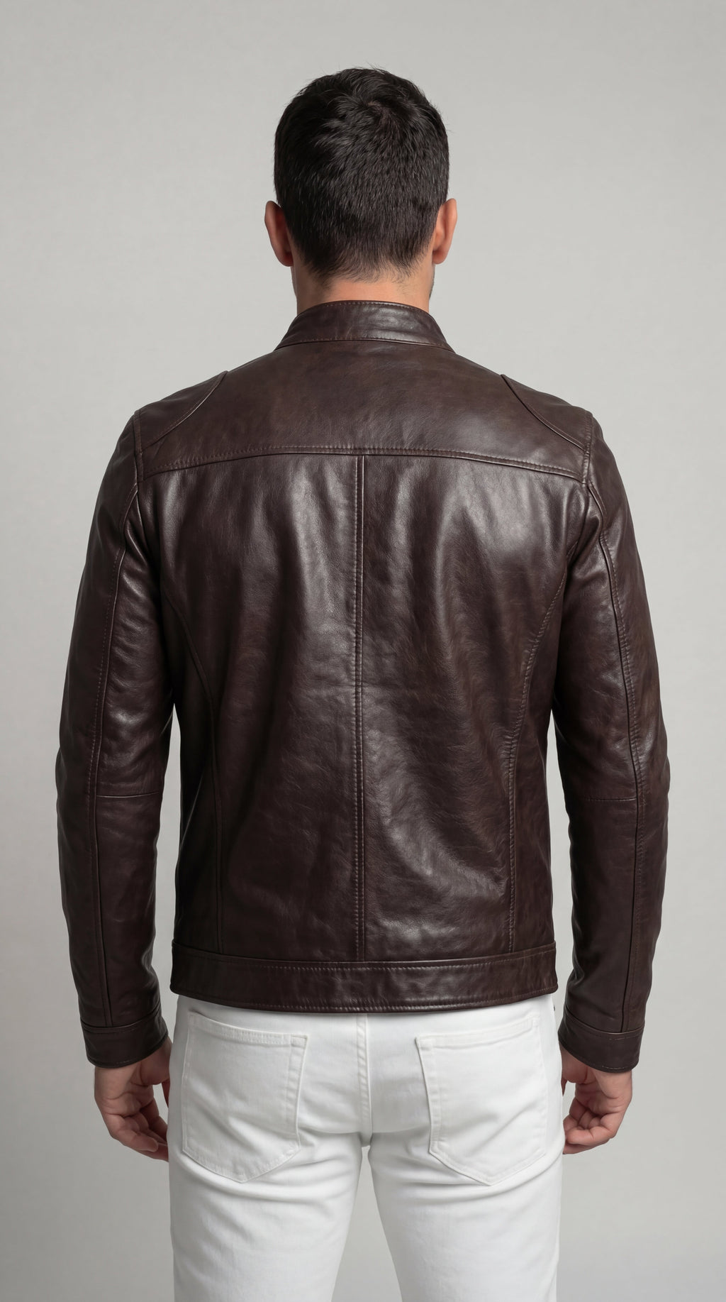 Men's Elegant Leather Jacket for Fall