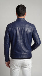 Men's Elegant Leather Jacket for Fall