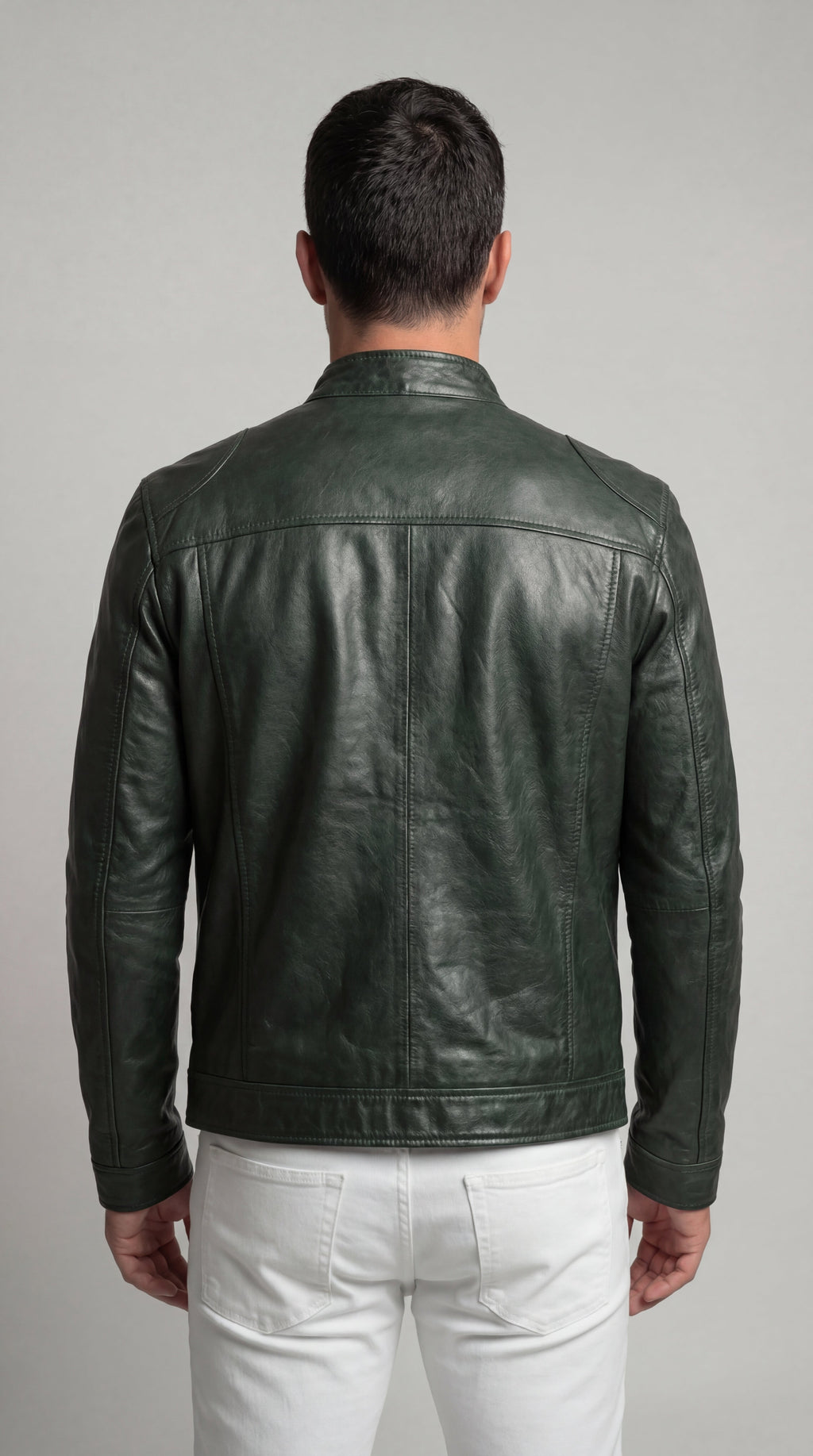 Men's Elegant Leather Jacket for Fall