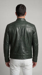 Men's Elegant Leather Jacket for Fall