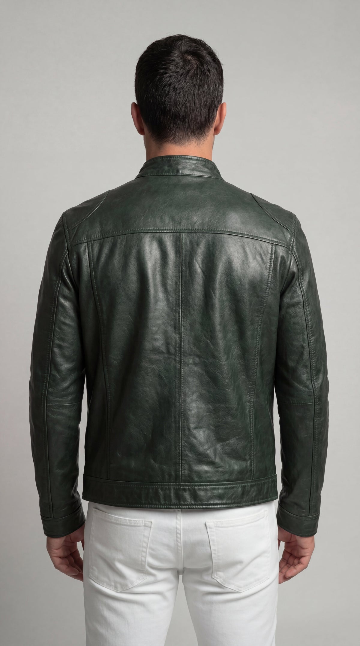 Men's Elegant Leather Jacket for Fall