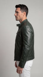 Men's Elegant Leather Jacket for Fall
