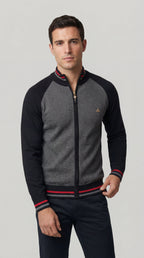 Men's Modern Knit Cardigan - Black