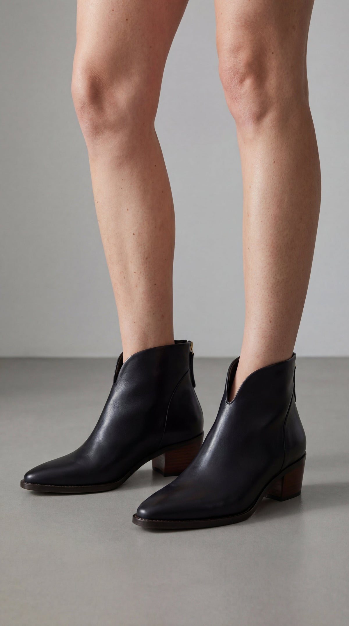 Women's Low Heel Ankle Boots