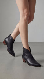 Women's Low Heel Ankle Boots