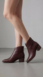Women's Low Heel Ankle Boots
