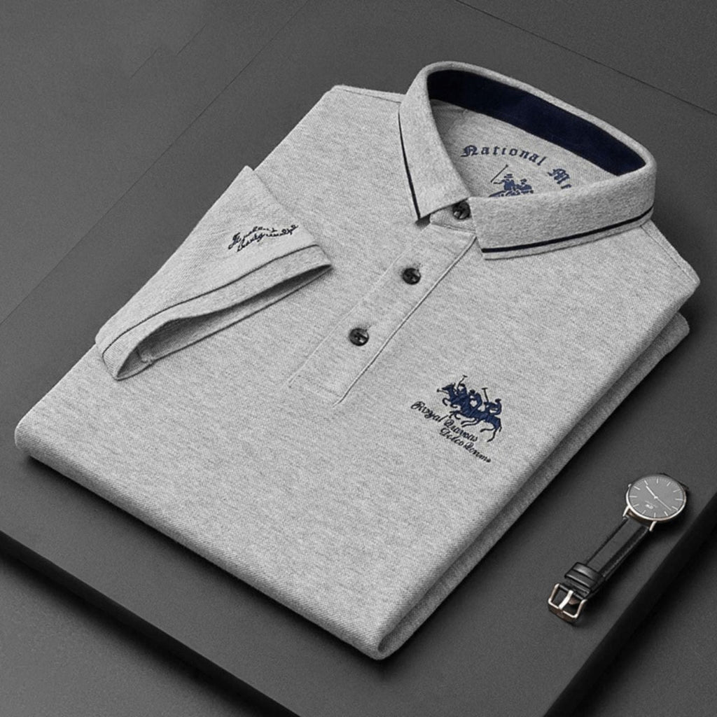 Men's Polo Shirt - Gray