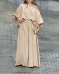 Women's Classic Two-Piece Set - Beige