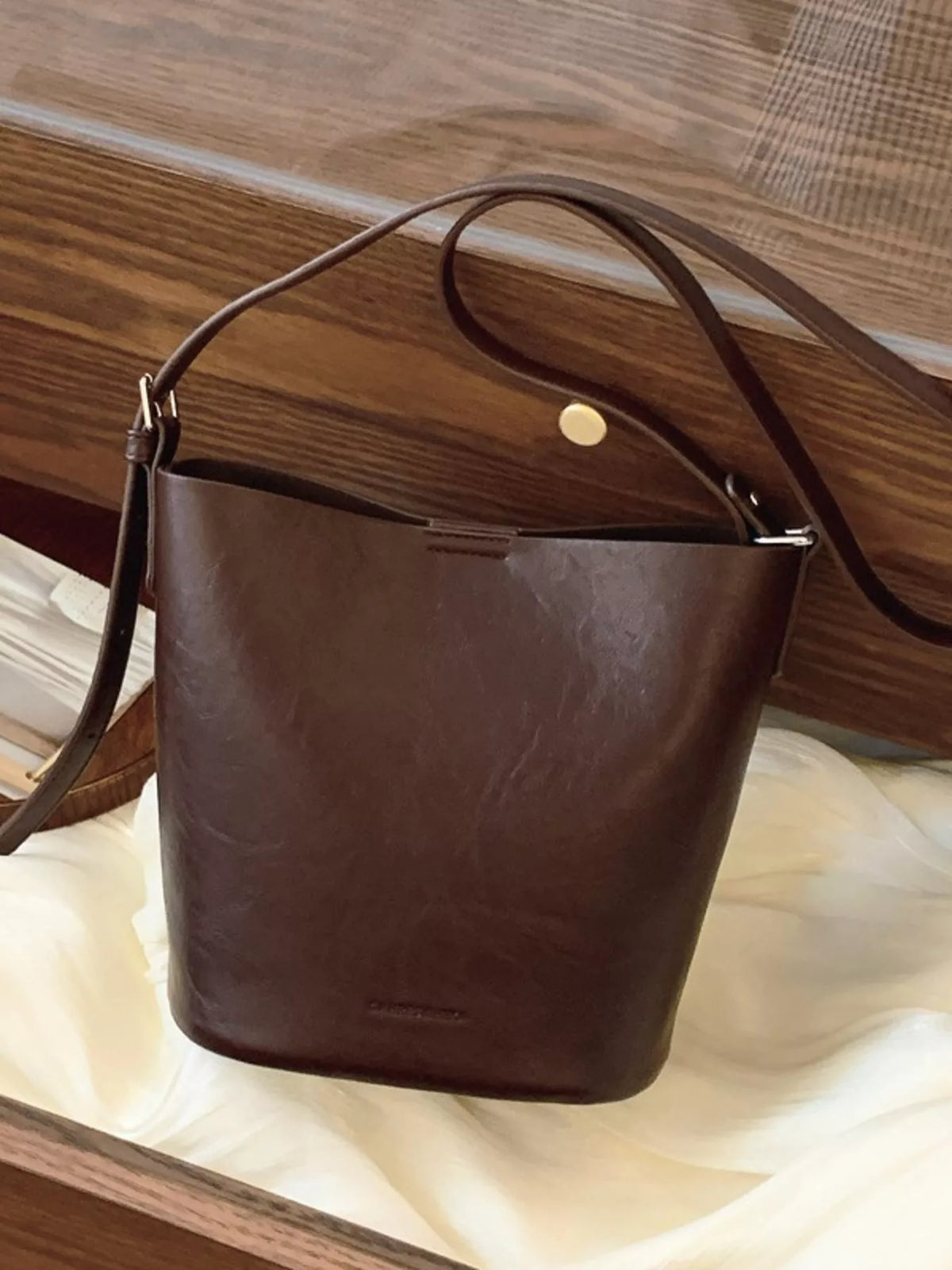Women's Vintage Bucket Crossbody Bag