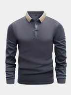 Men's Long Sleeve Polo Shirt
