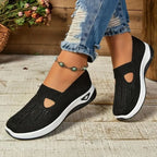 Women's Breathable Slip-On Sneakers with Cushioned Sole