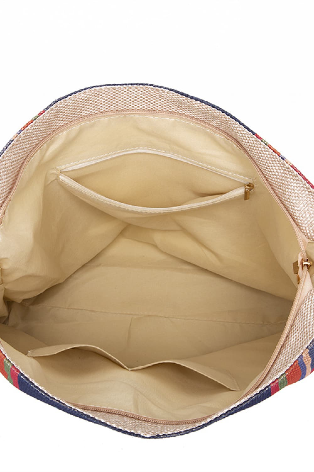Women's Geometric Print Canvas Tote Bag