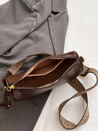 Women's Wide Strap Crossbody Bag
