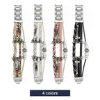 Women's Braided Multi-Strand Apple Watch Band with Tree of Life Charm