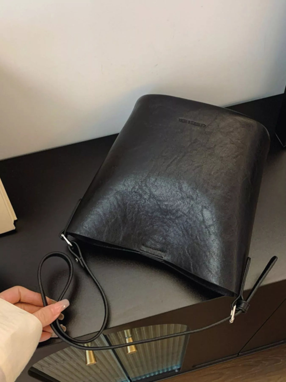 Women's Vintage Bucket Crossbody Bag
