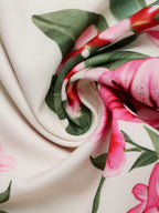 Women's Floral V-Neck Midi Dress