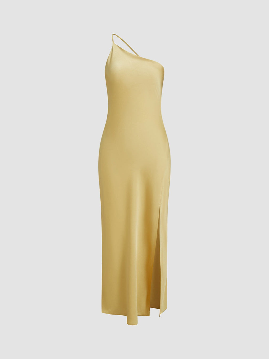 Women's Thin Strap Open-Back Slip Maxi Dress