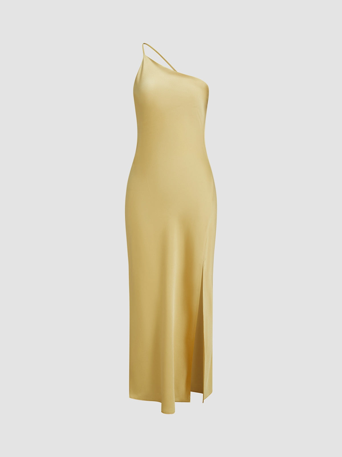 Women's Thin Strap Open-Back Slip Maxi Dress