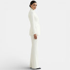 Women's Elegant Pantsuit Blazer and Pants Set