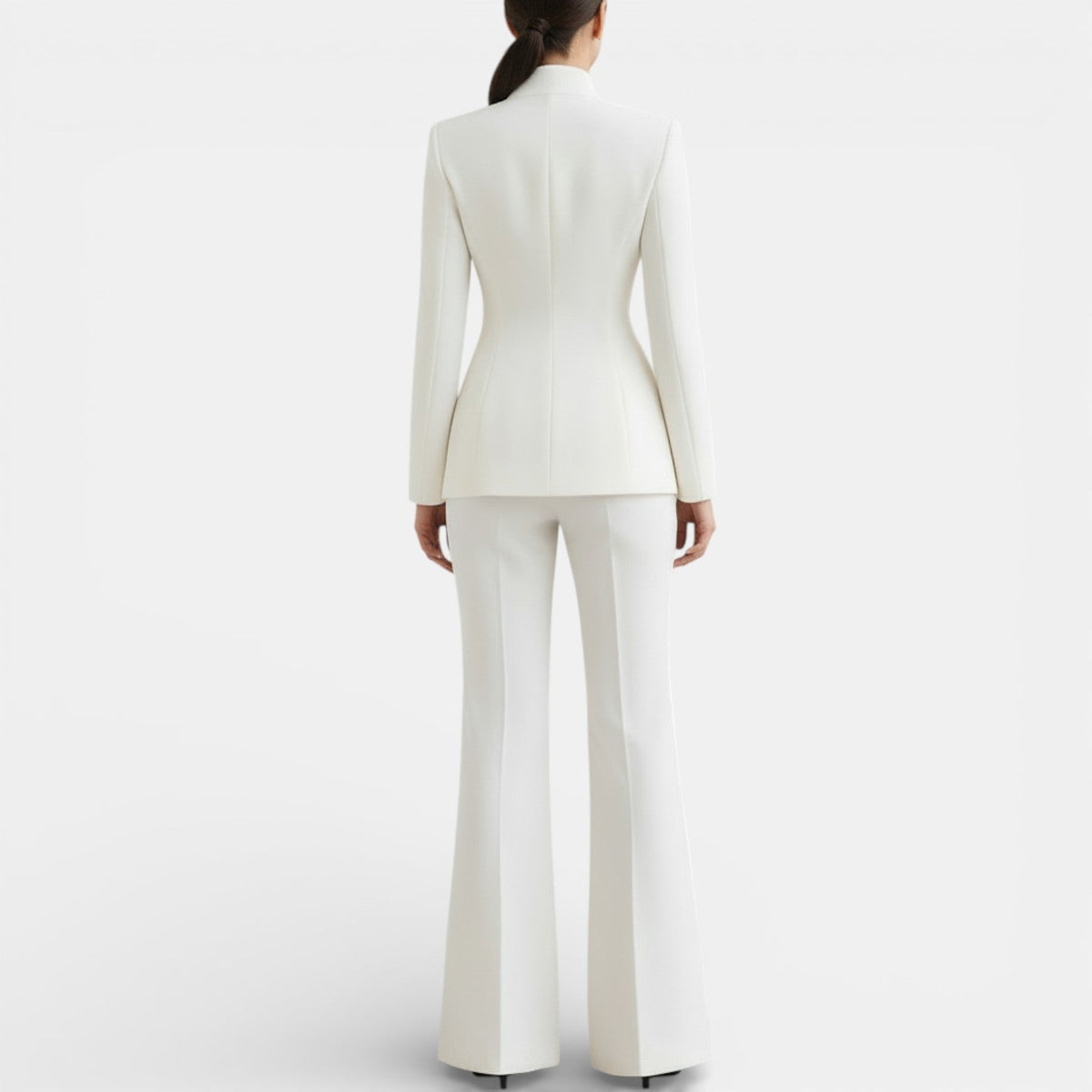 Women's Elegant Pantsuit Blazer and Pants Set