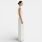Women's Sleeveless Set with Wide-Leg Pants