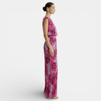 Women's Sleeveless Set with Wide-Leg Pants