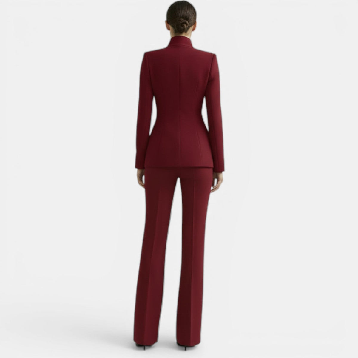 Women's Elegant Pantsuit Blazer and Pants Set