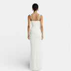 Women's Fitted Open-Back Dress