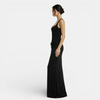 Women's Fitted Open-Back Dress