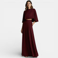 Women's Elegant Minimalist Set - Red