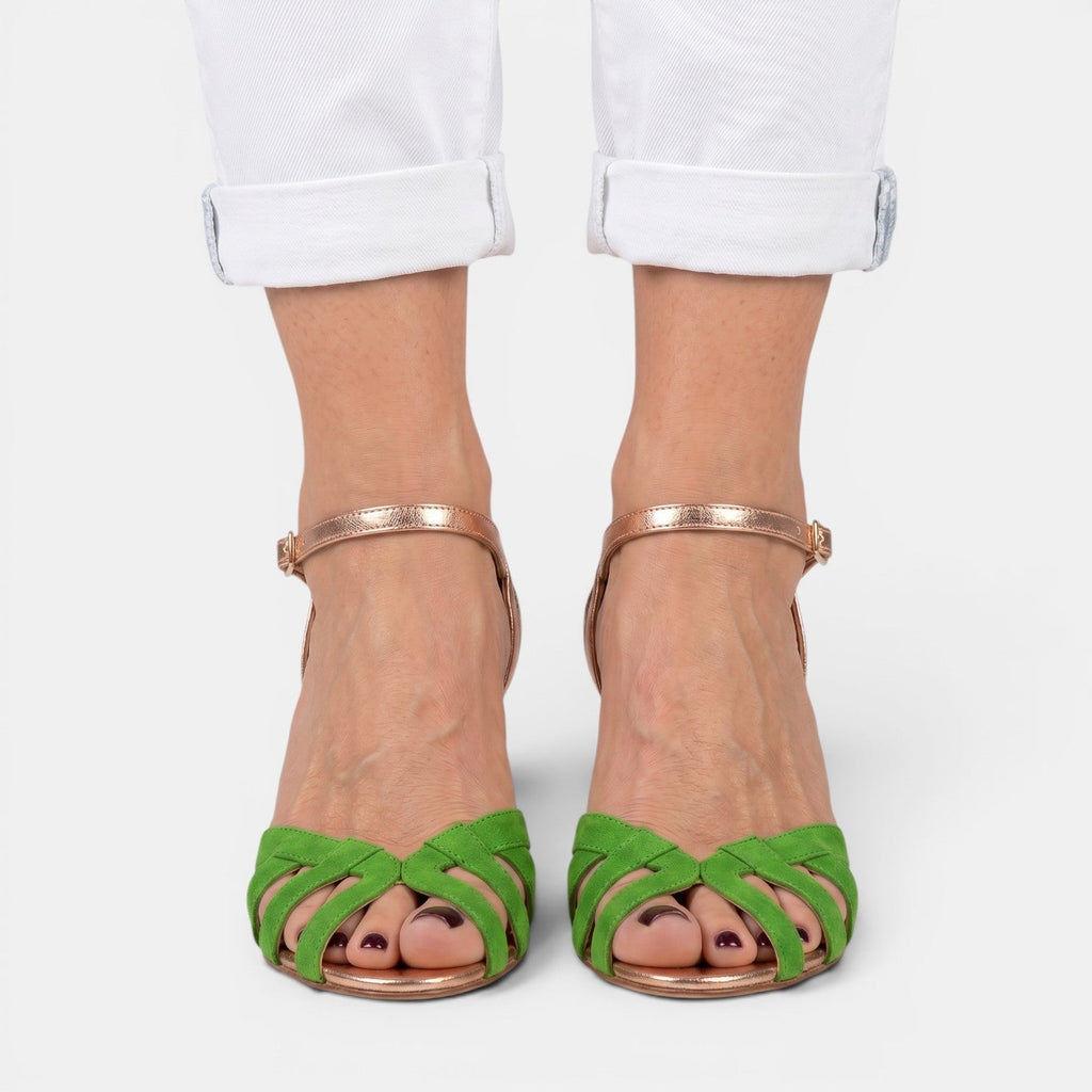 Women's Comfortable Heeled Sandals