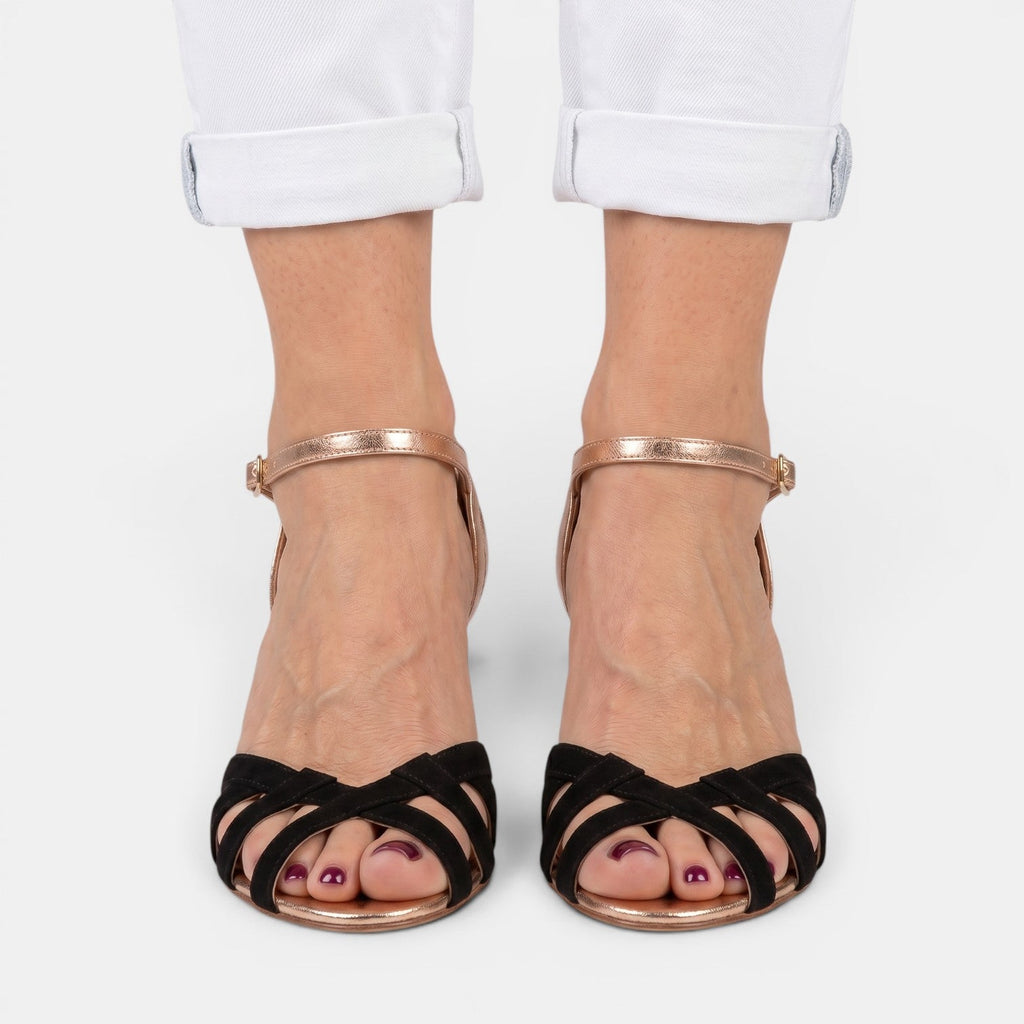 Women's Comfortable Heeled Sandals