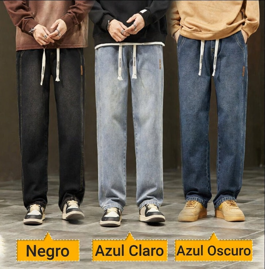 Men's Wide Straight-Leg Jeans