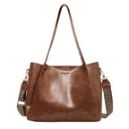 Women's Vintage Leather Shoulder Bag