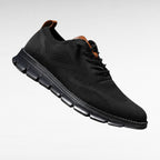 Men's Orthopedic Sneakers - Black with Black Sole
