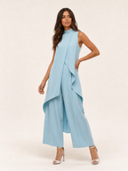 Women's Elegant Long Two-Piece Set for Special Occasions
