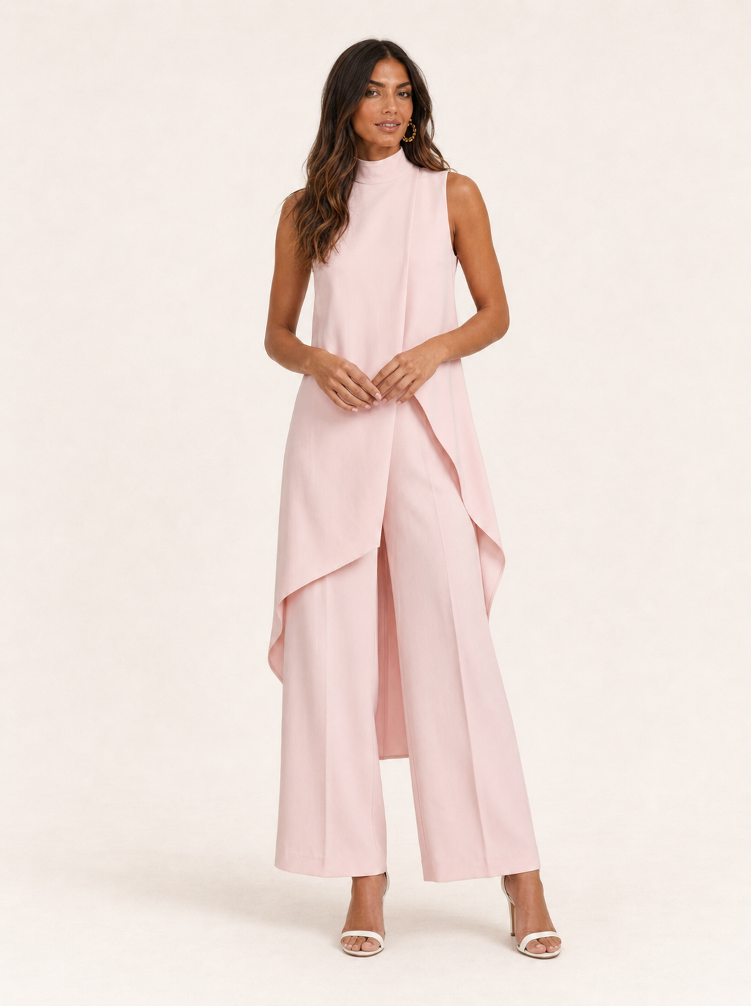 Women's Elegant Long Two-Piece Set for Special Occasions