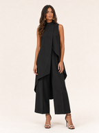 Women's Elegant Long Two-Piece Set for Special Occasions