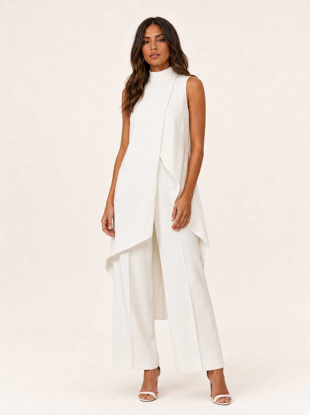 Women's Elegant Long Two-Piece Set for Special Occasions