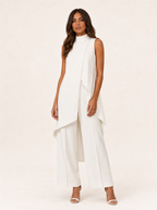 Women's Elegant Long Two-Piece Set for Special Occasions